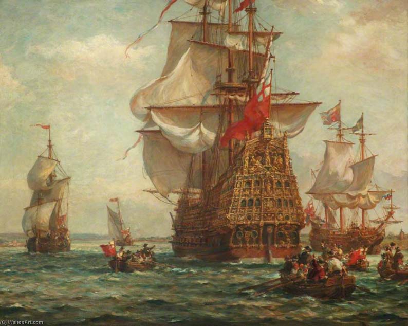 Парусные корабли 18 века